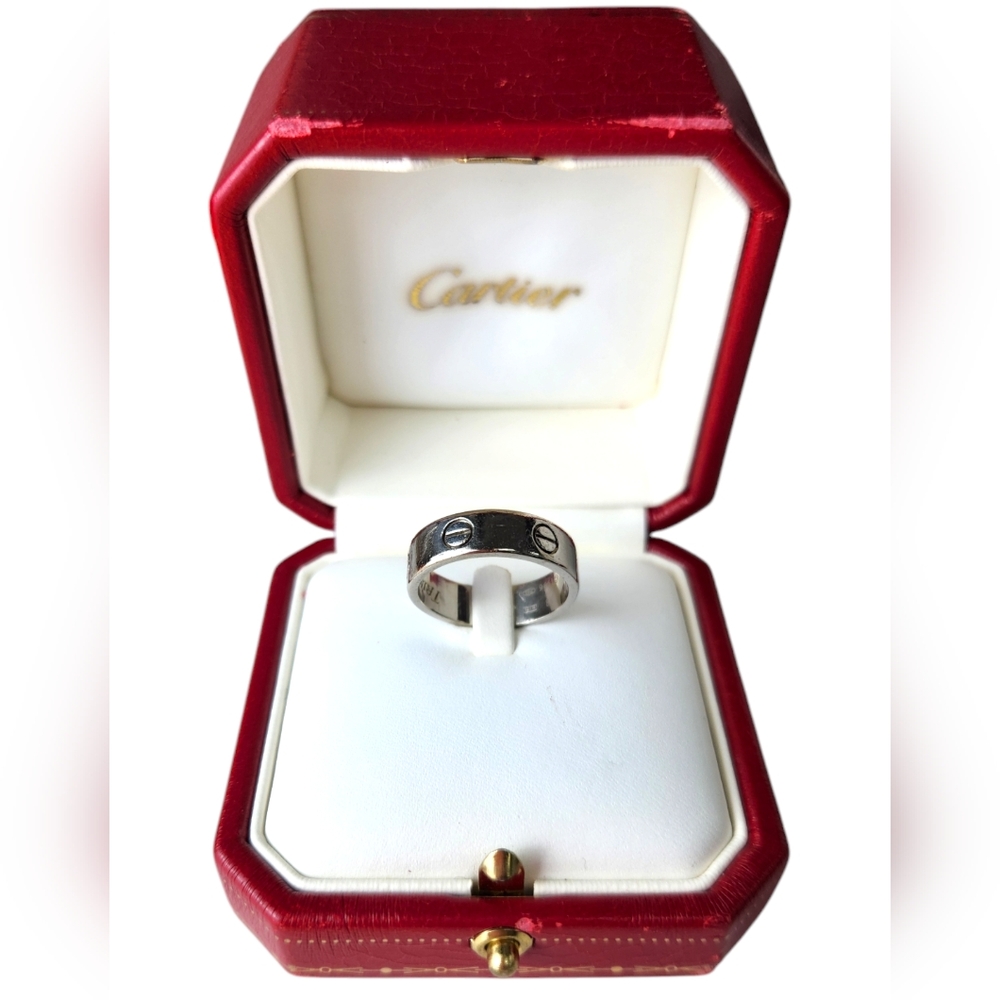 Cartier White Gold Love Ring